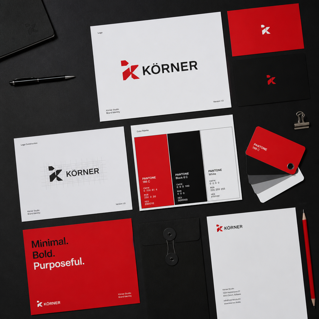 [Example] Brand identity design presentation