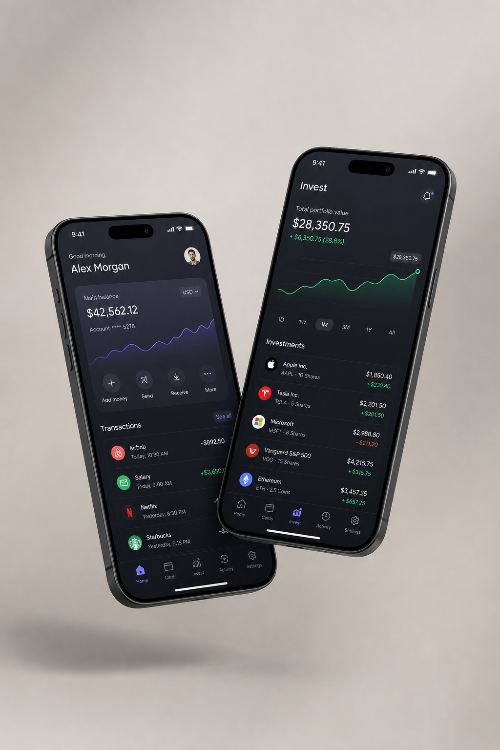 [Example] Mobile product UI design mockup