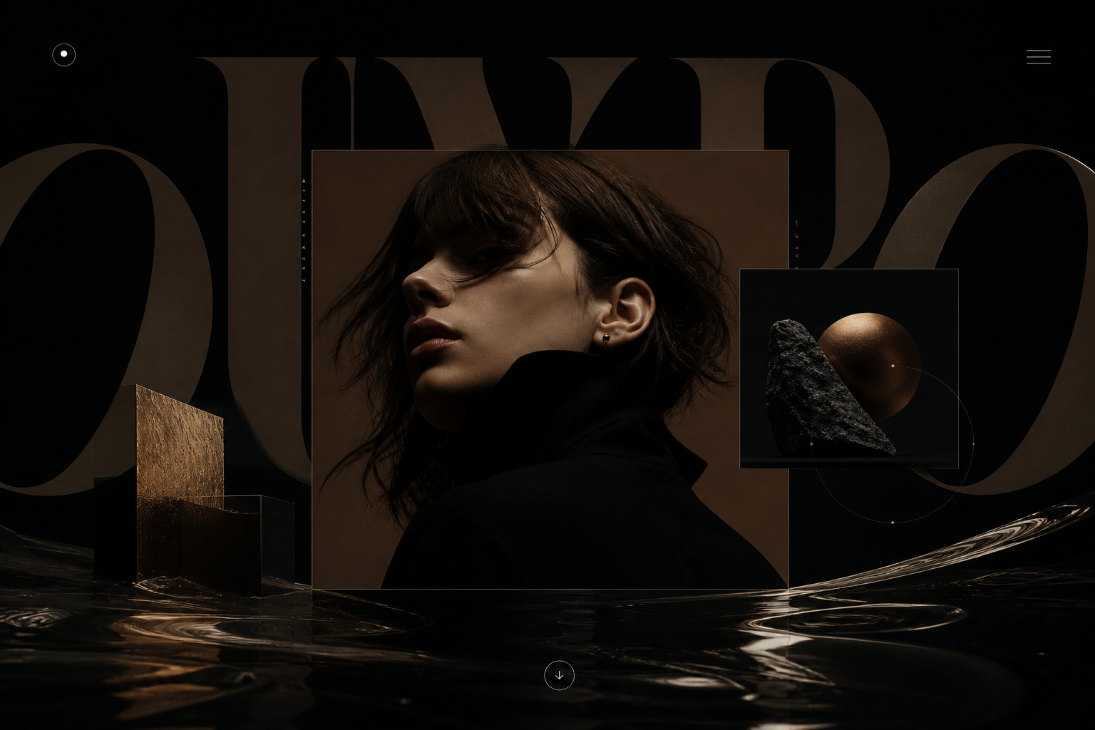 [Example] Creative agency website frontend development